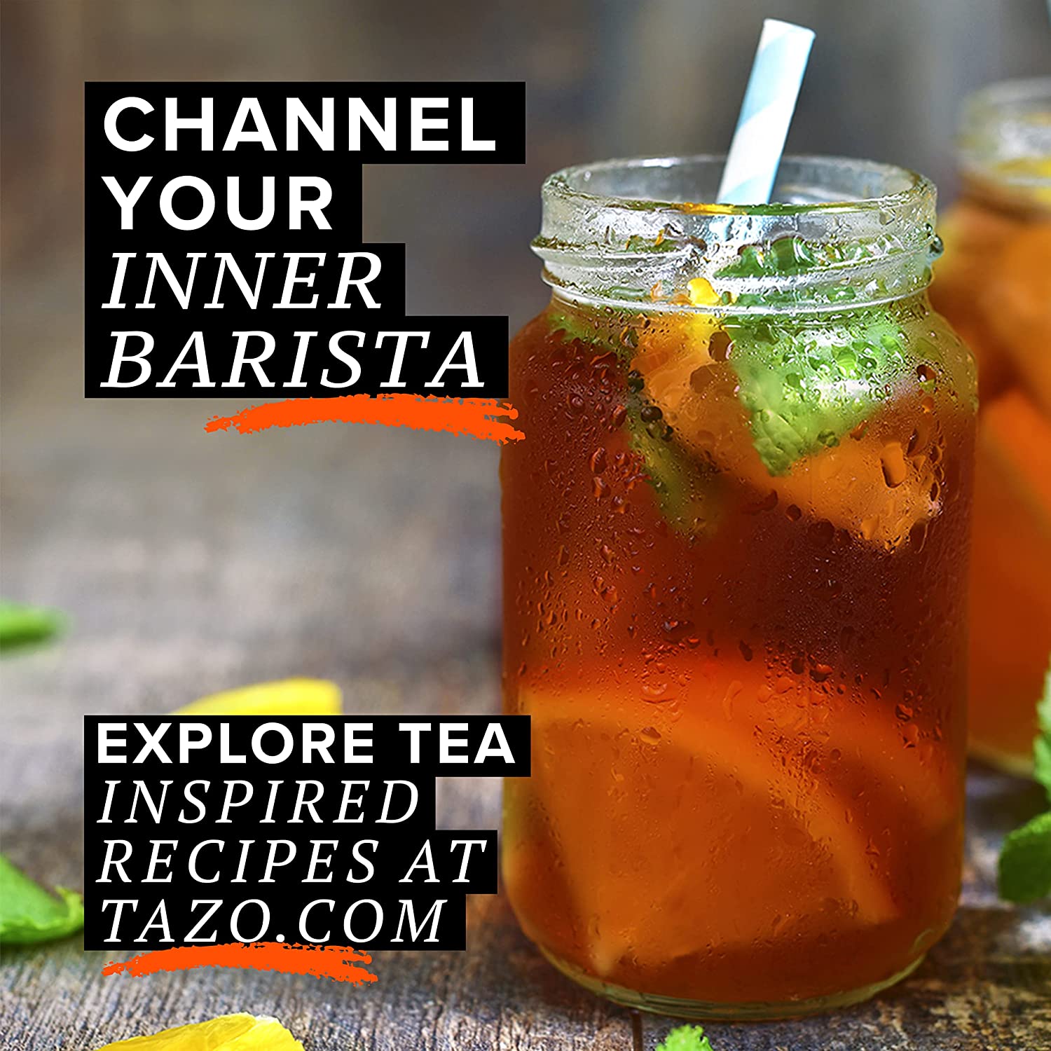 Tazo Tea Bag， Iced True Black， 6 Count (Pack of 4) - Packaging May Vary - Image 4
